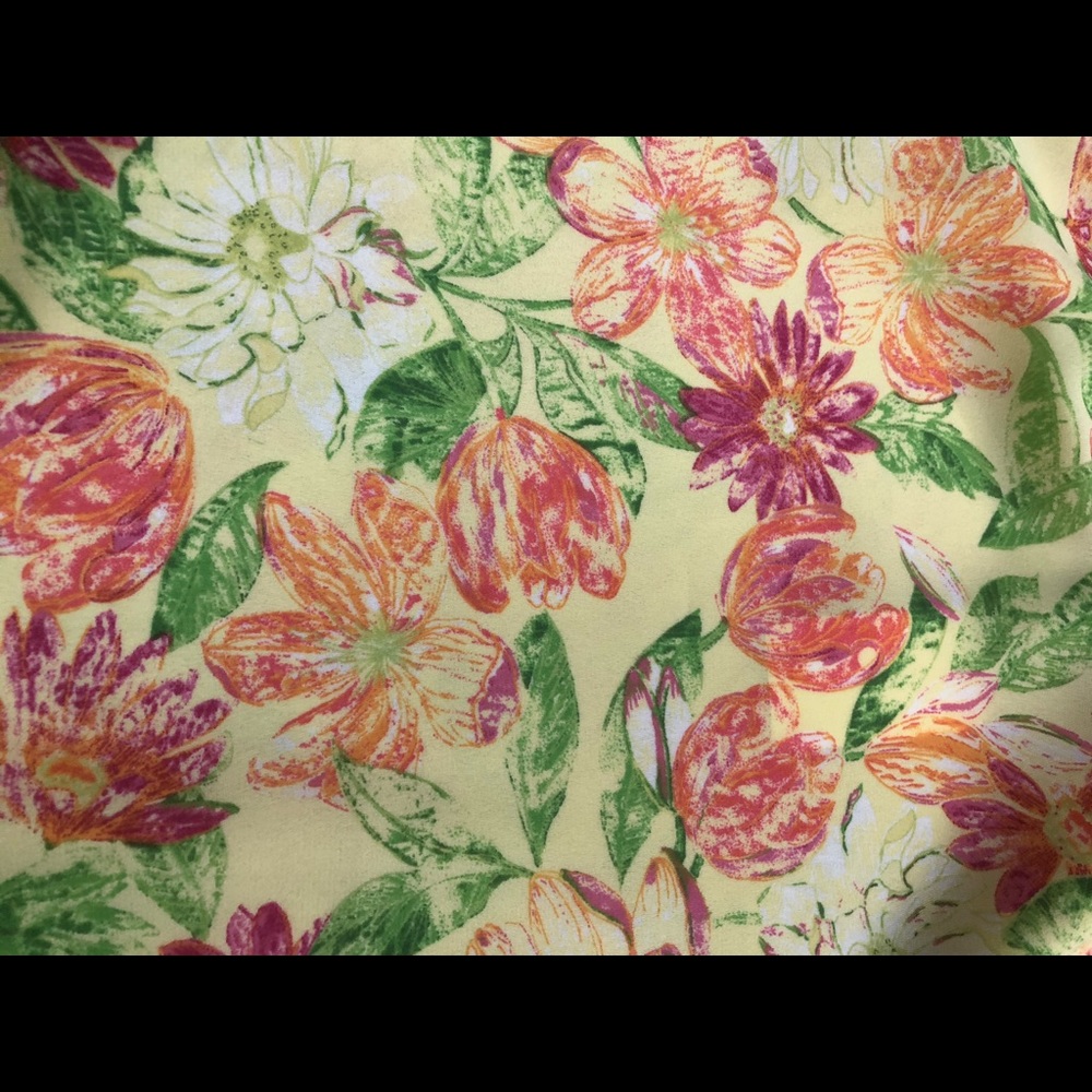 NWT Christopher Banks Floral Print Skirt - Picture 2 of 3
